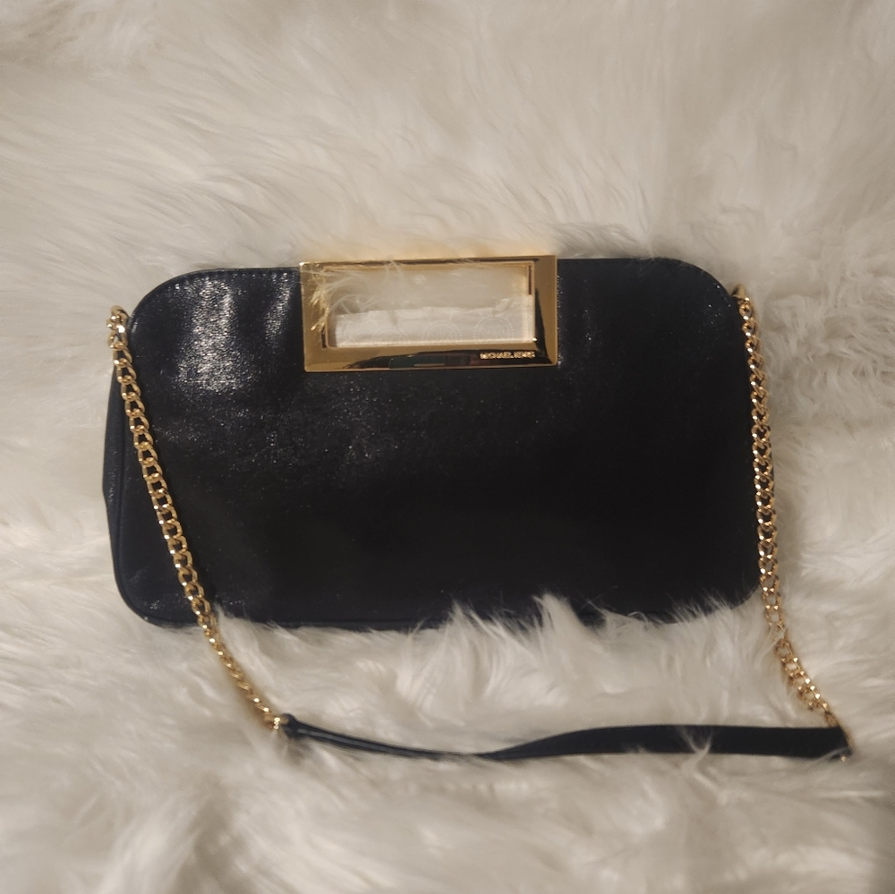 Michael Kors Black Cluth/shoulder bag NWOT